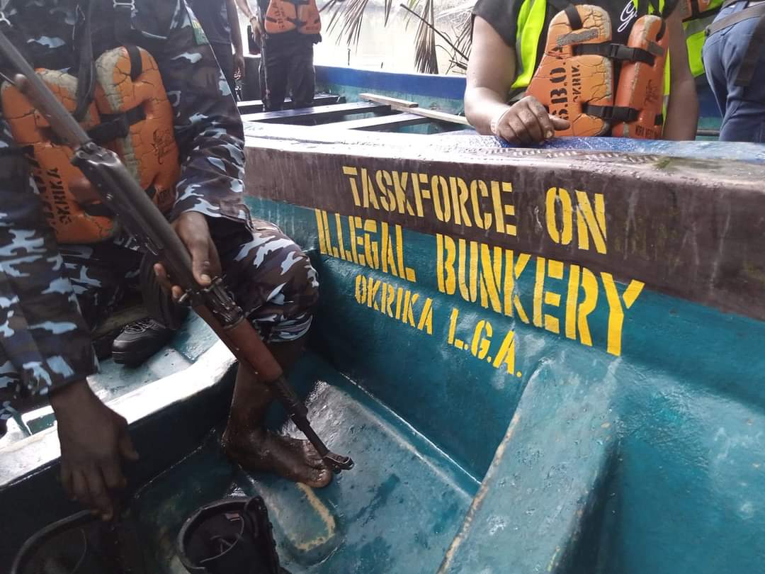 Illegal Oil Bunkering in Port Harcourt; Who are those behind it?