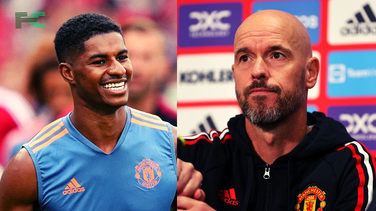 Ten Hag opens Up on Rashford Man United Future Amid interest from PSG
