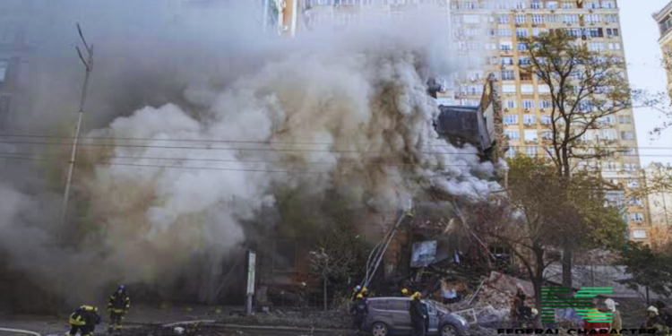 Kyiv Hit by Russia’s Largest Drone Attack in Ongoing Conflict