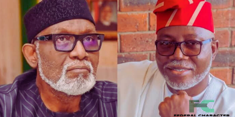 Ondo State’s Akeredolu-Aiyedatiwa Conflict Resolved After Intense Negotiations
