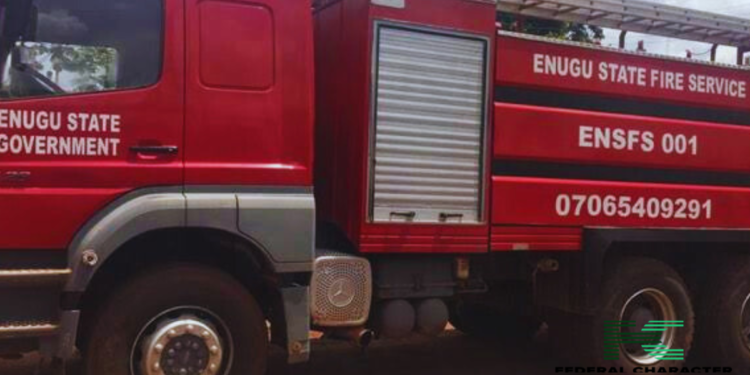 Firefighter Slumps and Dies While Battling Fire In Enugu Market