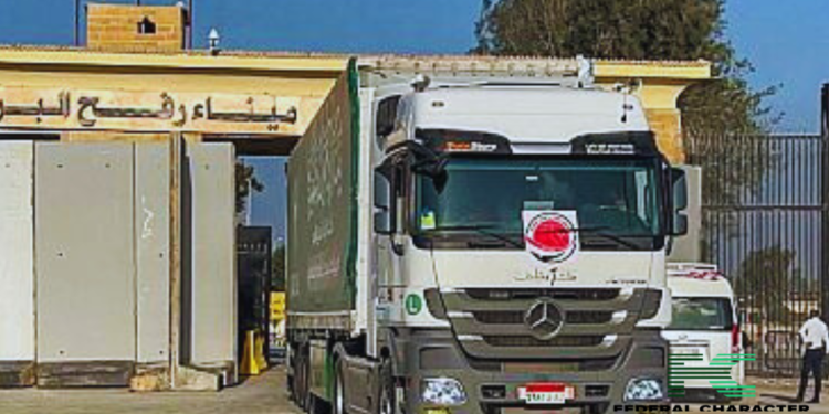 Israel Greenlights First Aid Shipments to Gaza Through Kerem Shalom Crossing
