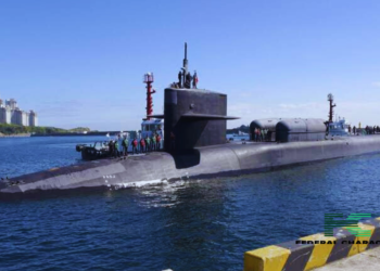 U.S. Nuclear-Powered Submarine Docks in South Korea’s Busan Port