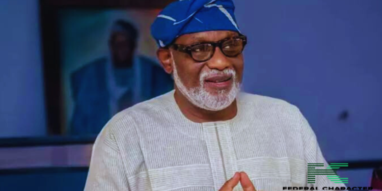 BREAKING News: Ondo State Governor, Akeredolu Is Dead