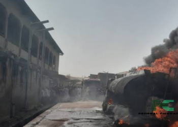 Kwara State Tanker Explosion Destroys Shops, Viewing Center