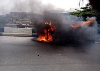 Nine Passengers Sustain Intense Burns in Oyo State Auto Crash