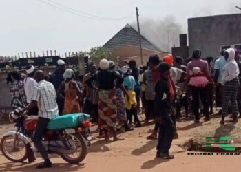 Police Officials Begin Investigation After Women Protestors Raze Plateau Monarch’s House