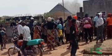 Police Officials Begin Investigation After Women Protestors Raze Plateau Monarch’s House