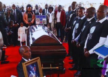 Kenyan Marathon Hero, Kiptum Is Honoured at funeral as unique talent and family man