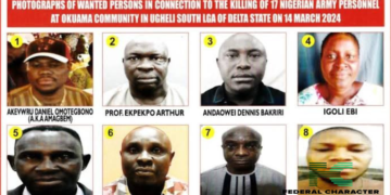Defence Headquarters Hunts Down Eight Suspects in Delta Military Personnel Massacre