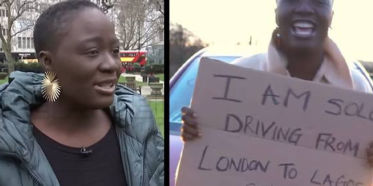 Nigerian Content Creator Drives All the Way from London for a Hero’s Welcome!