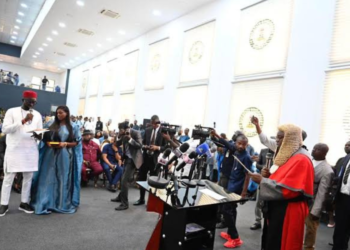 Omobayo Sworn In as Deputy Governor After Shaibu’s Impeachment!