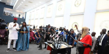 Omobayo Sworn In as Deputy Governor After Shaibu’s Impeachment!