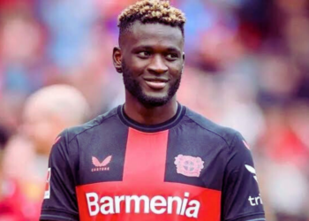 Victor Boniface Returns Strong from Injury Layoff: Delight at Scoring in Leverkusen’s Europa League Win