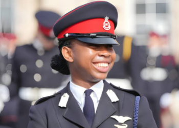 First Nigerian female graduates from prestigious UK Military Academy