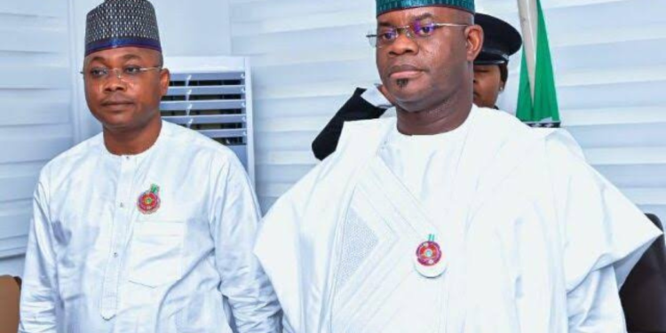 Kogi in Chaos: Governor Ododo Visits Embattled Ex-Governor Bello Under Siege by EFCC
