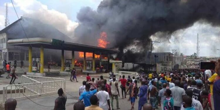 Dispute Over Fire at NNPC Depot in Apapa, Lagos
