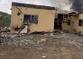 Severe Flooding in INEC Office Affects Voter Registration Materials in Benin