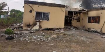 Severe Flooding in INEC Office Affects Voter Registration Materials in Benin