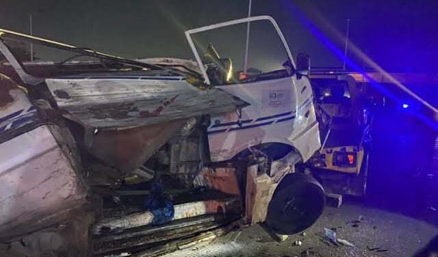 Three People Killed in SUV-Truck Collision in Lagos Fire