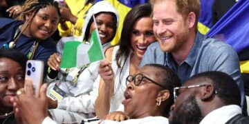 Prince Harry and Meghan makes a private visit to the Invictus community in Nigeria