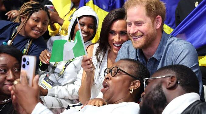 Prince Harry and Meghan makes a private visit to the Invictus community in Nigeria