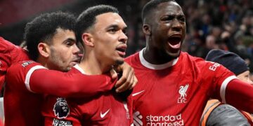 Liverpool Defeat Tottenham 4-2 in Klopp’s Penultimate Anfield Match