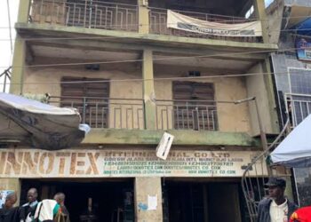 Lagos Government Demolishes Distressed Buildings in Idumota Market