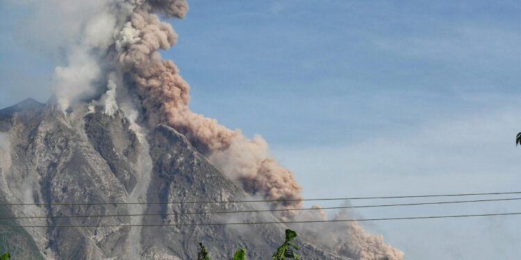 Indonesia’s Mount Ibu Erupts, Emitting Ash Clouds