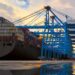 Ghana and Nigeria engage in commerce by shipping cargo via waterway