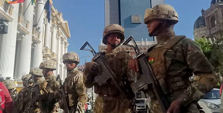 Bolivian General Arrested Following Failed Coup Attempt