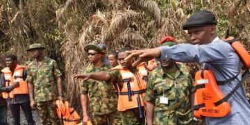 Crackdown on Oil Theft: Nigerian Air Force Destroys Illegal Refineries Along Imo River