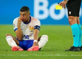 Mbappe Suffers Broken Nose in France’s Euro 2024 Win Over Austria