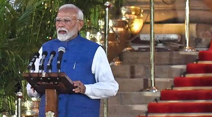 Modi Sworn in for Third Term Amidst Political Shifts in India