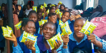 Firm Steps Up with N15M Donation of Sanitary Pads for Lagos Schoolgirls