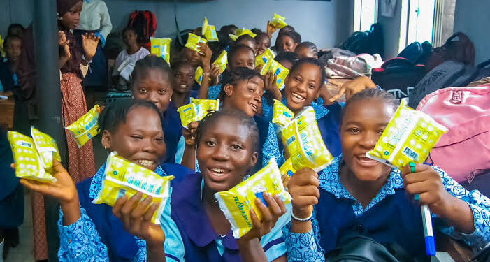 Firm Steps Up with N15M Donation of Sanitary Pads for Lagos Schoolgirls