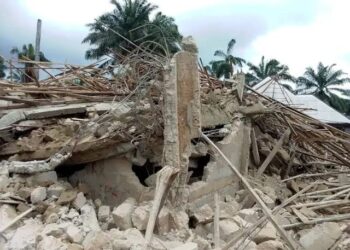 Five workers’ bodies were found in a collapsed building at Abia