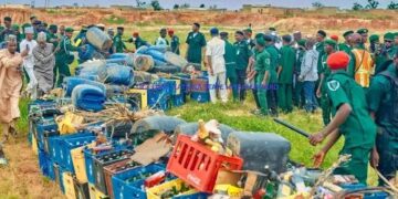 Hisbah Destroys N60 million worth of Alcohol and Narcotics in Katsina