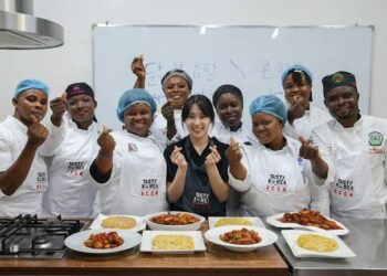 Six Nigerians Youth Take Part In Korean Cooking Program