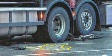 Female Biker Dies in Lagos Truck Accident