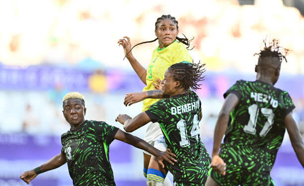 Super Falcons Falls To Brazil 1-0 Paris 2024 Opener
