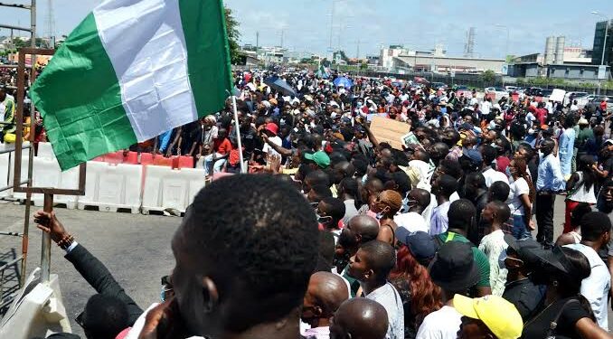 Just In: Niger State Youths Troop Out for Hunger Protest