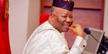 Akpabio Blows Hot to Protesters, Says They Had No Right to Destabilize Nigeria