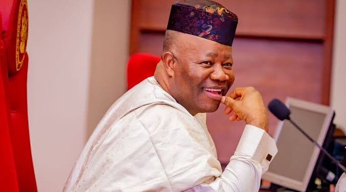 Akpabio Blows Hot to Protesters, Says They Had No Right to Destabilize Nigeria