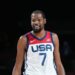 Kevin Durant Practices Ahead of USA’s Olympic Basketball Title Defense