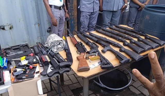 Nigeria Customs Foils Major Arms Smuggling Plot, Seizes 844 Rifles and Ammunition from Turkey