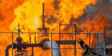 Fire Erupts at NNPC’s Akaso 4 Wellhead