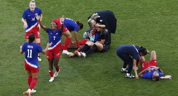 Fifth Olympic Women’s Football Gold Won by U.S. With 1-0 Triumph Over Brazil