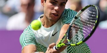 Carlos Alcaraz went down to Gael Monfils in a dramatic opener at the Cincinnati Open