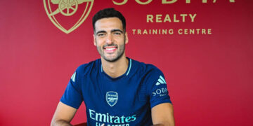 Arsenal’s New Signing Mikel Merino Out for Several Weeks with Fractured Shoulder